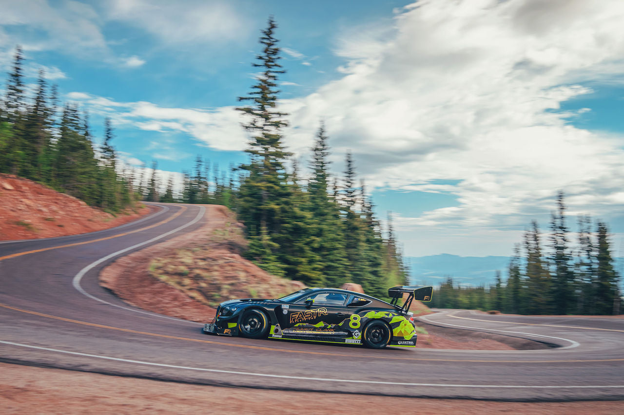 BENTLEY BRINGS SPEED AND SUSTAINABILITY TO PIKES PEAK