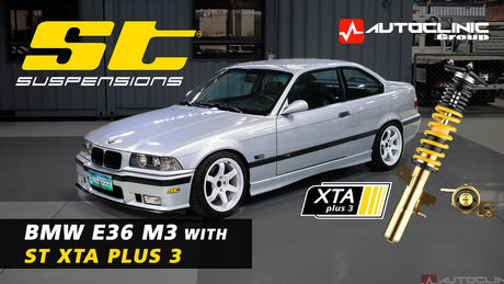 ST XTA plus 3 Coilovers for BMW E36 M3 - User Testimonies (Stefan Ramirez)