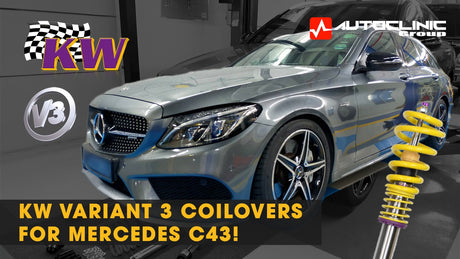 Better Driving Dynamics with KW Variant 3 Coilovers for your Mercedes C43!
