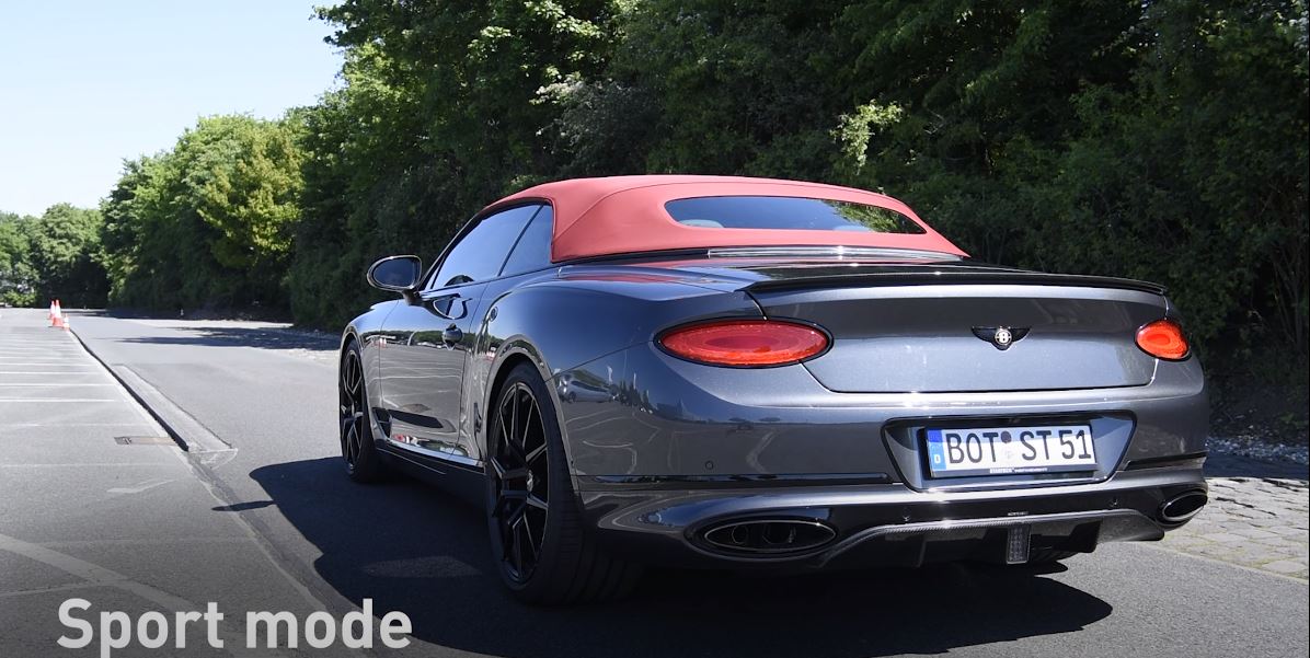 Valve Sports Exhaust System for Bentley Continental GT/GTC