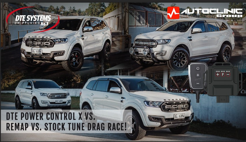 DTE POWER CONTROL X vs. REMAP vs. STOCK TUNE DRAG RACE!