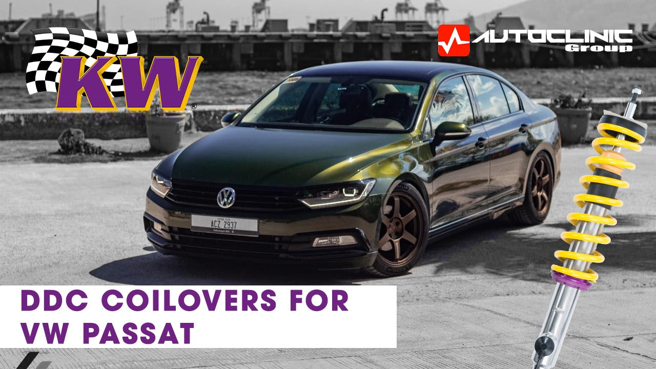 KW DDC Coilovers on Silverstern PH's VW Passat B8 Build!