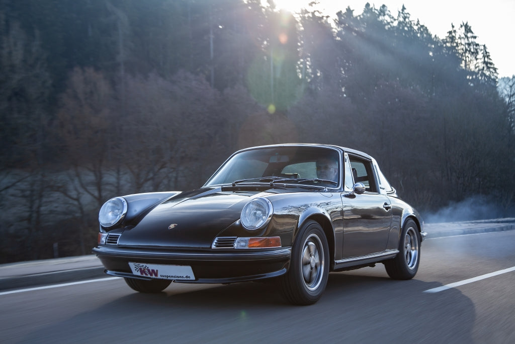 Modern driving behavior for the Porsche 911 Classic: KW Classic Spindle Kits for F-Body