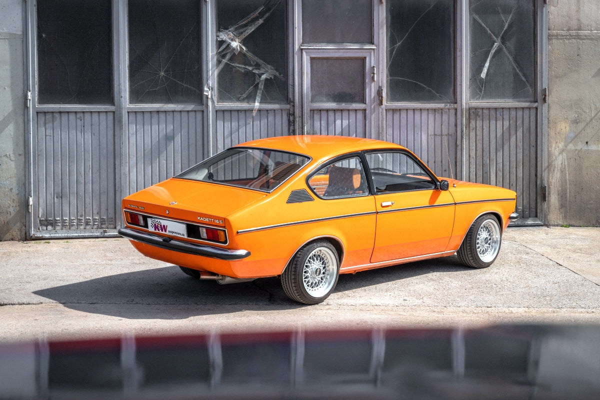 New KW V3 Classic suspension: Modern technology for the Opel Kadett C
