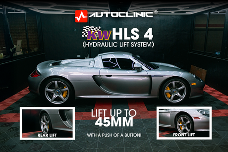 Drive Your Carrera GT: The KW HLS4 Lift Solution