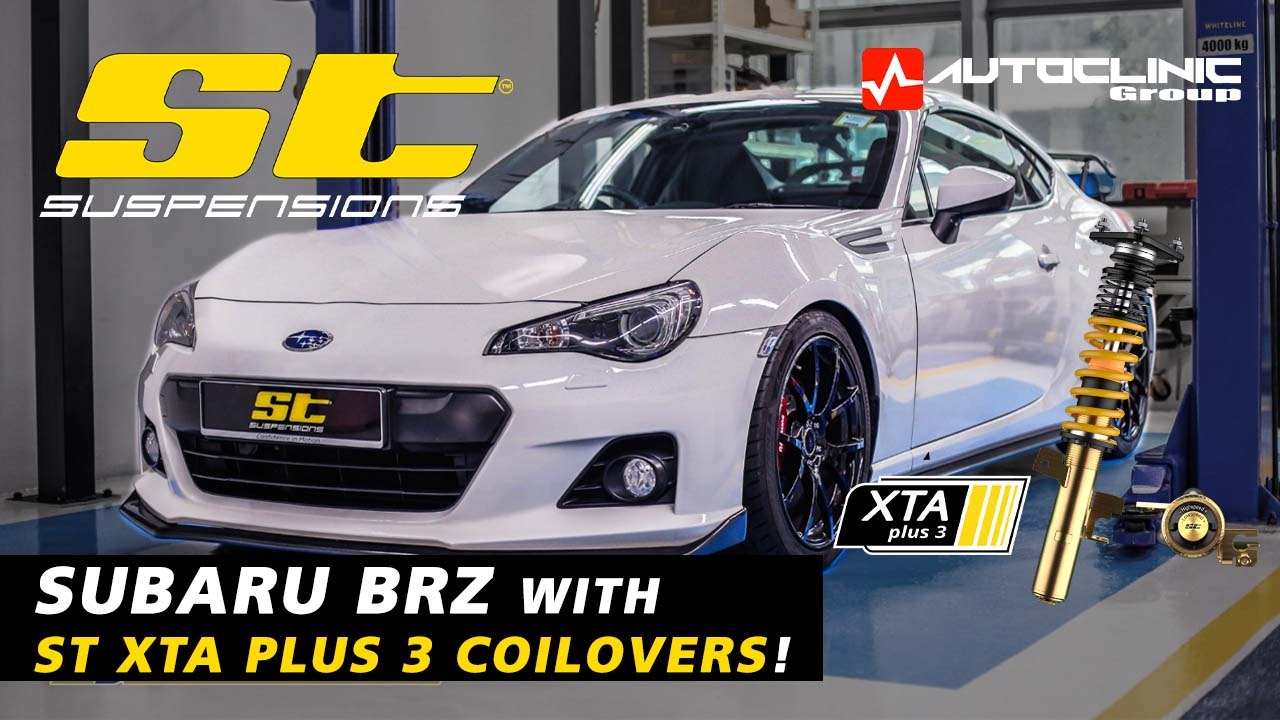 Subaru BRZ on ST-XTA Plus 3 Coilovers!