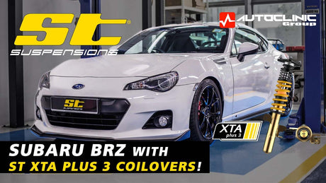 Subaru BRZ on ST-XTA Plus 3 Coilovers!
