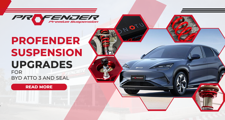 BYD Coilovers in Singapore: Professional Profender Suspension Upgrades for Atto 3 and Seal