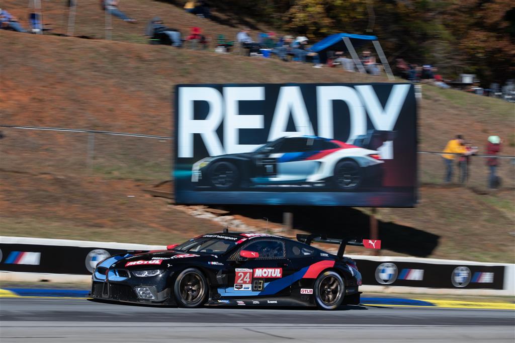 FAREWELL, MOTUL BMW M8 GTE: FINAL IMSA WEEKEND AT ROAD ATLANTA ENDS WITH POLE POSITION AND A PODIUM.