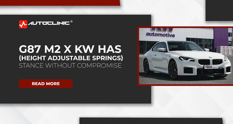 KW HAS Suspension for BMW M2 G87 – Hydraulic Adjustability for Philippines' Ultimate Driving Machine