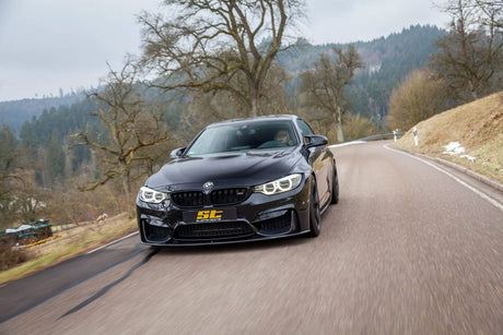 Maximum performance stance for the BMW M3 and M4 thanks to our ST XTA plus 3