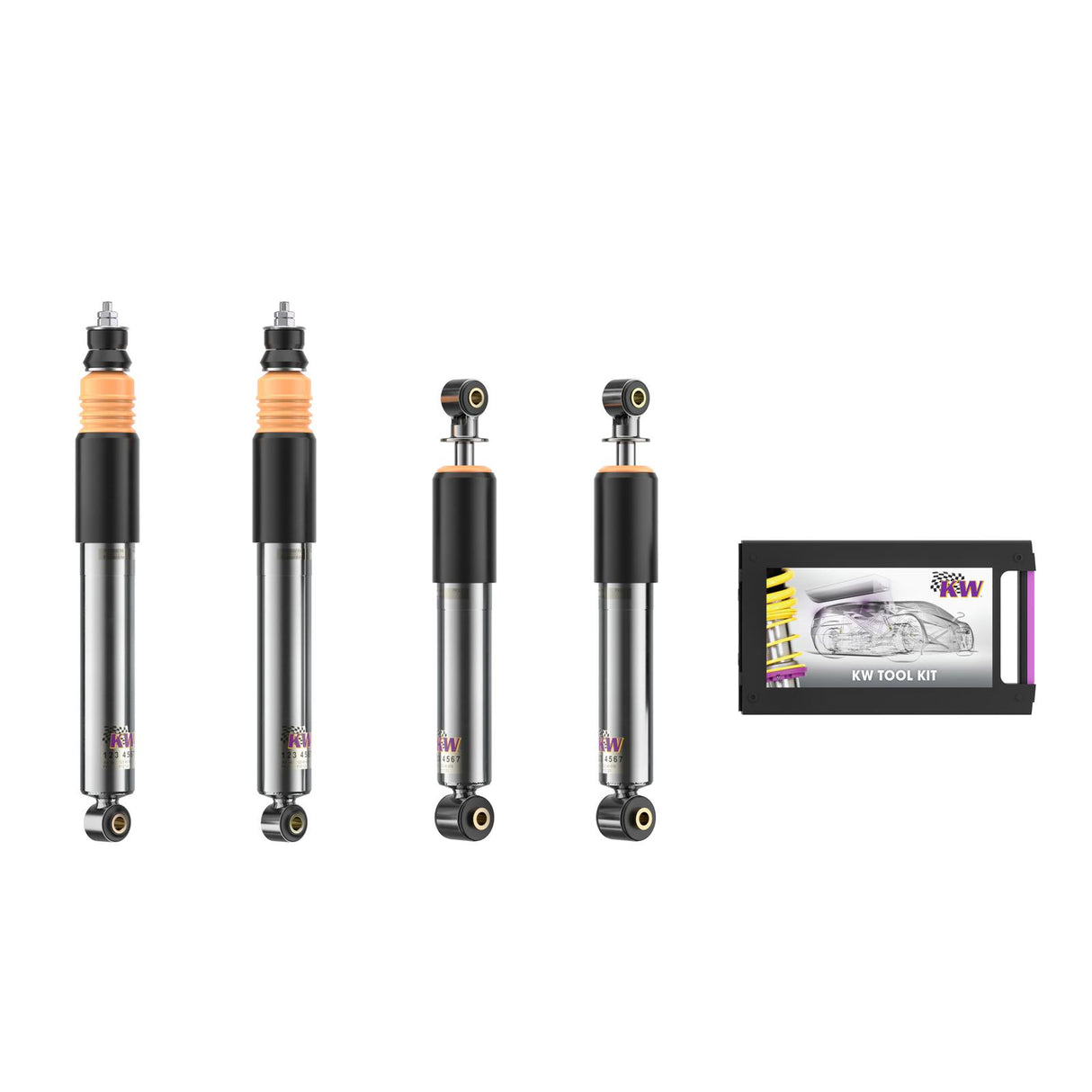 KW V2 Shock kit inox