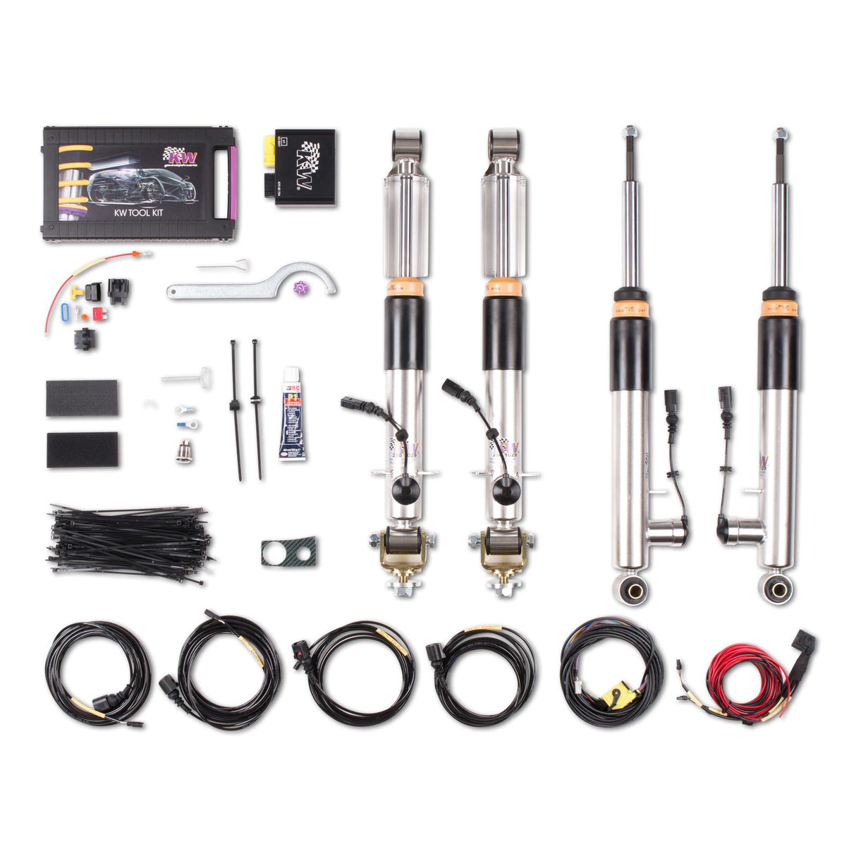 KW DDC - ECU KW Shock kit inox