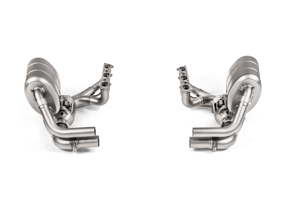 Evolution Header Set (Titanium) — E-PO/T/4