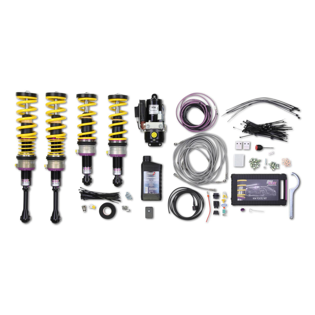 KW Coilover kit V3 with HLS 4 Hydraulic Lift System