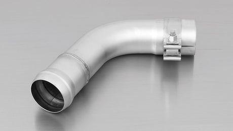Remus Sport Exhaust centered (left/right) with connection tube and chromed tailpipes for VW Golf Mk7/Mk7.5 1.4TSI