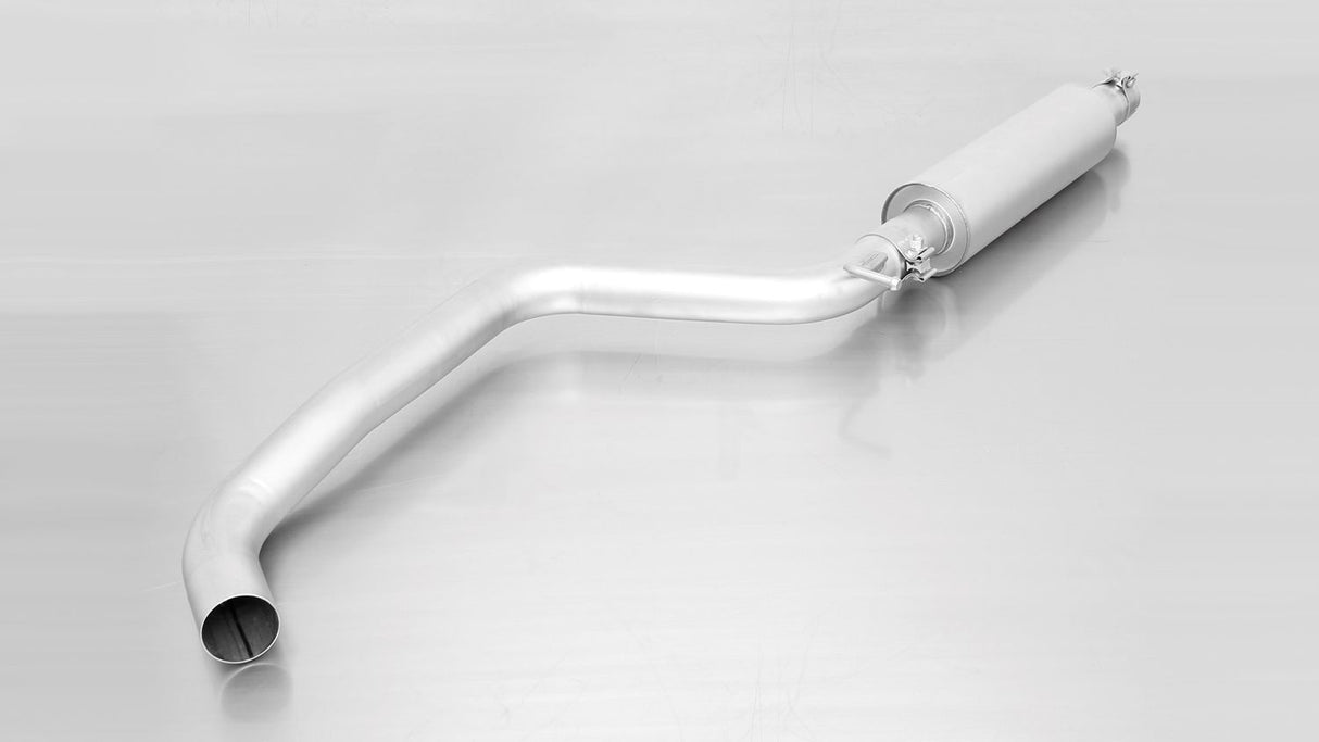 Remus Cat-back exhaust (left/right) with connection tube and chromed tailpipes for VW Golf Mk7/Mk7.5 GTI