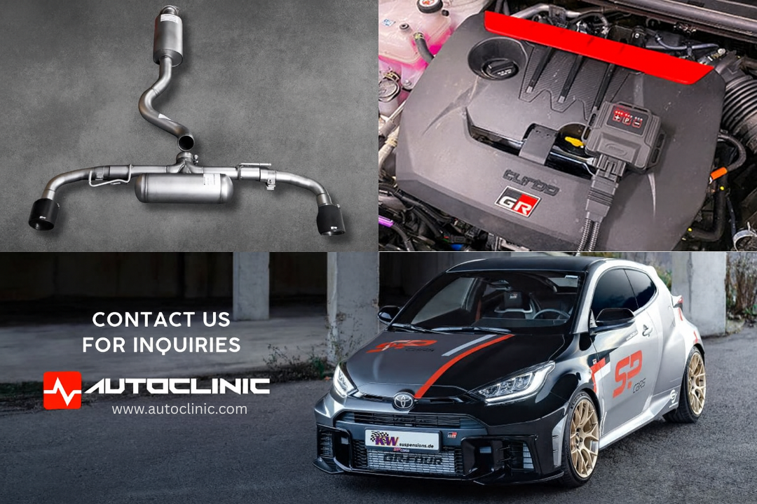 Toyota GR Yaris with Remus Racing Catback Exhausts, KW Suspensions V3 Coilovers and DTE Systems PowerControl RX tuning module Installed - Autoclinic PH