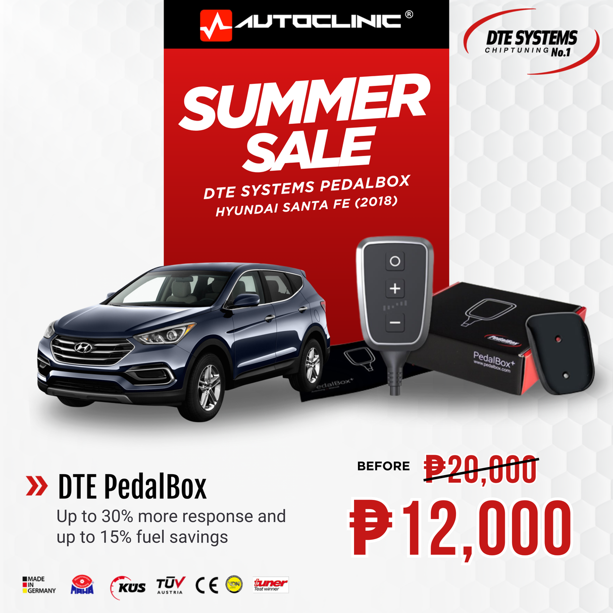 DTE PedalBox for Hyundai Tucson