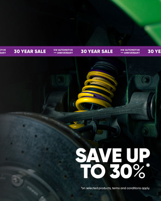KW 30 Year Sale | KW Coilovers | Autoclinic