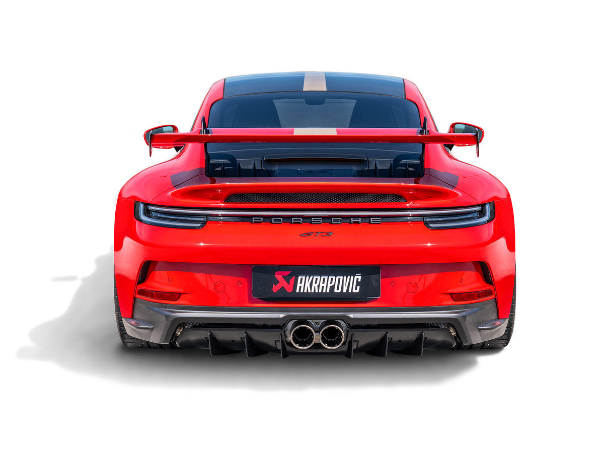 Rear Carbon Fibre Diffuser - Matte — DI-PO/CA/9/M