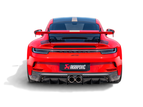 Rear Carbon Fibre Diffuser - Matte — DI-PO/CA/9/M