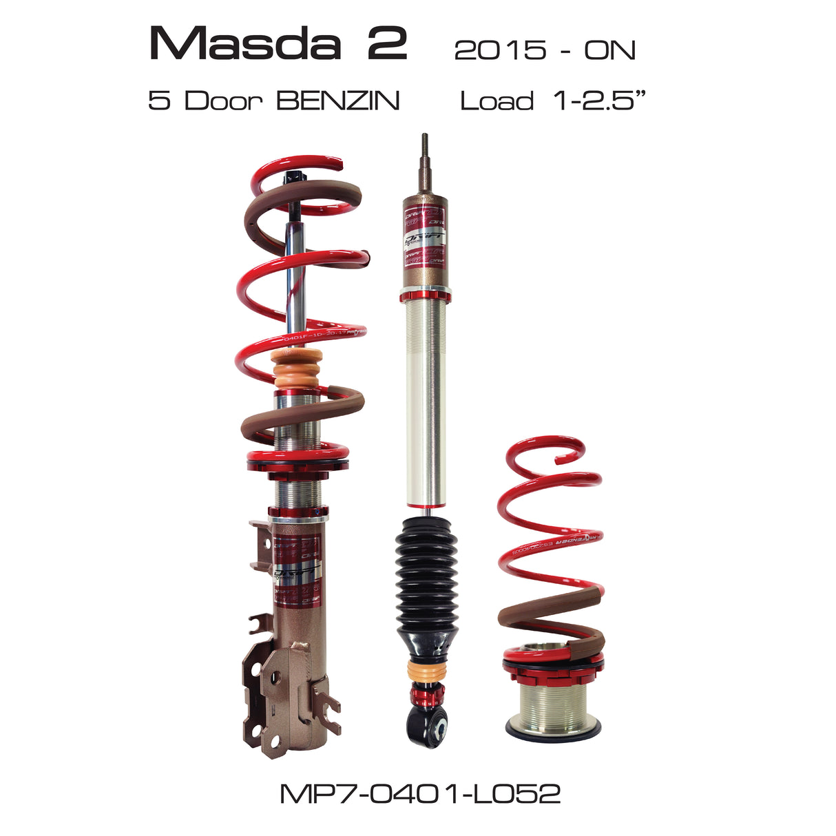 Profender Coilovers for Mazda 2 2015- Present