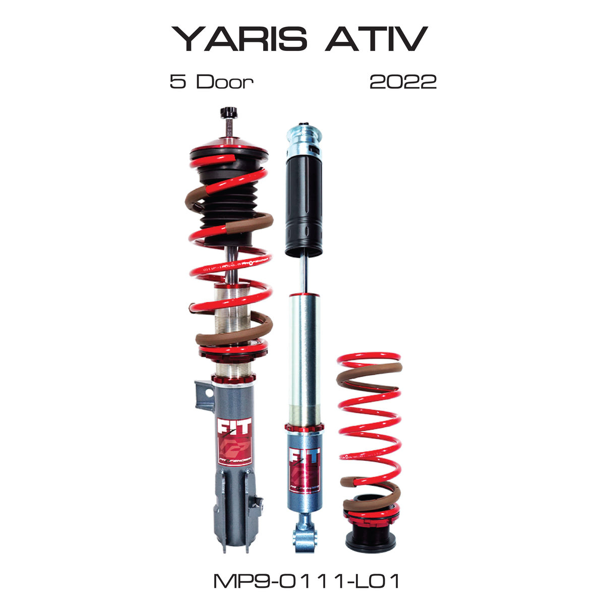 Profender Coilovers for Toyota Yaris Ativ 2022
