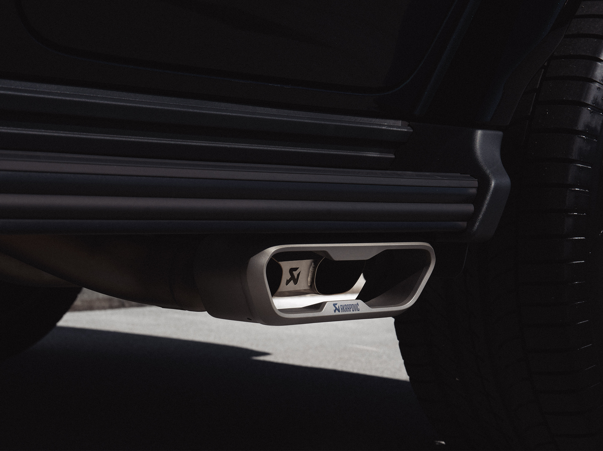 Tail pipe set (Titanium)