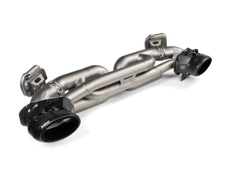 Tail pipe set (Titanium) - Black