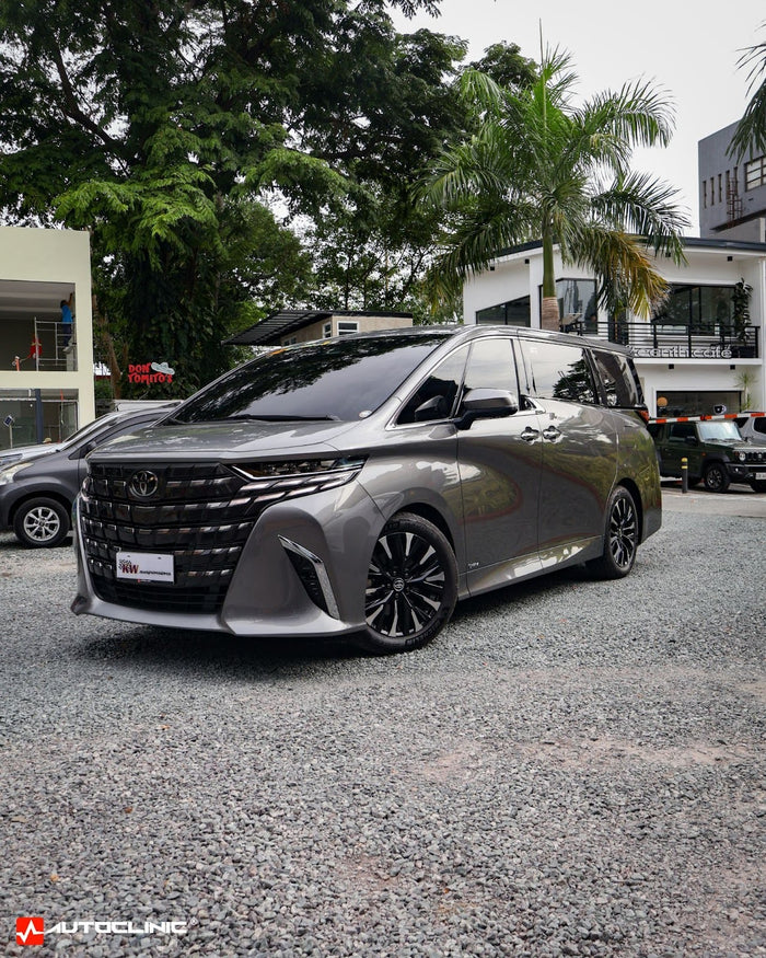 Toyota Alphard with KW V3 Leveling Coilovers installed - Autoclinic PH