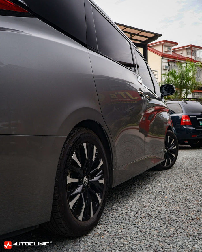 Toyota Alphard with KW V3 Leveling Coilovers installed - Autoclinic PH