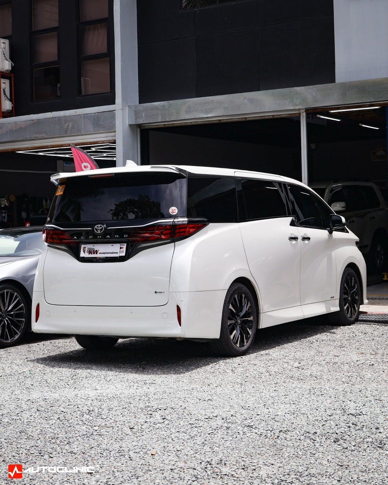Toyota Alphard with KW V3 Leveling Coilers | Autoclinic PH