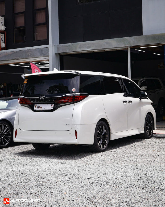 Toyota Alphard with KW V3 Leveling Coilovers installed - Autoclinic PH