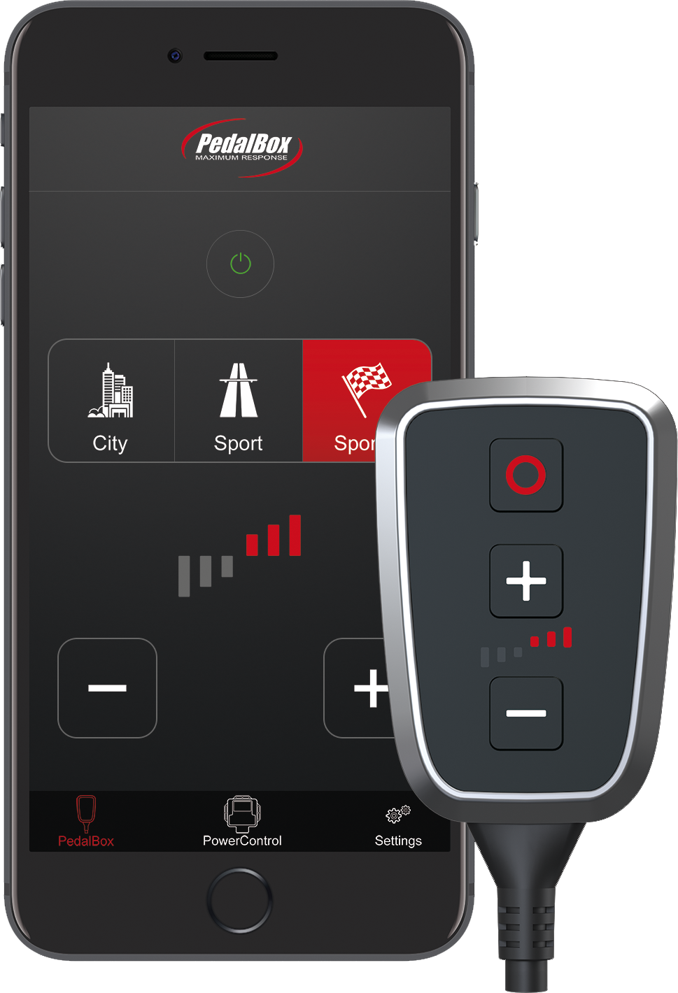 DTE PedalBox+ for Mitsubishi Pajero BK